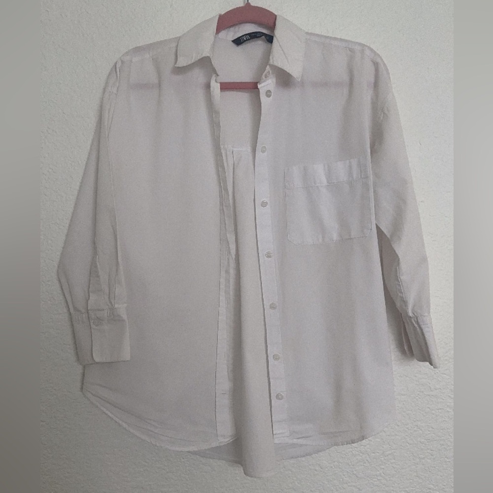 Zara White Shirt